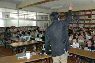 20080703東山東小学校禁煙教育風景３